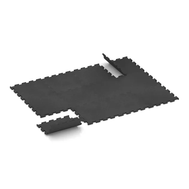 Typische Verlegung oder Einbausituation für den Artikel 3751 von WARCO - Pavimento Fitness Performance Elite, Farbton Antracita in der Abmessung .