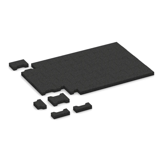 Typische Verlegung oder Einbausituation für den Artikel 3845 von WARCO - Adoquín, Farbton Antracita in der Abmessung 20 × 16,5 × 4,3 cm | 0,0278 m².