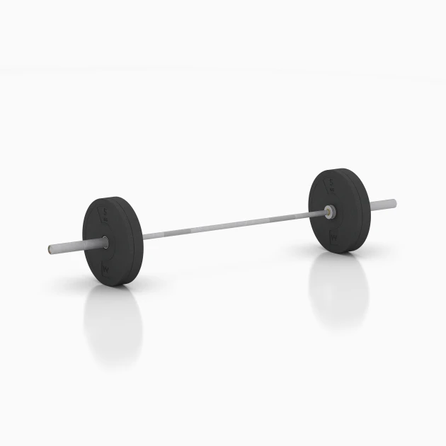Typische Verlegung oder Einbausituation für den Artikel 6084 von WARCO - Bumper Plate, Farbton Antracita in der Abmessung 5 kg | ø 45,4 x 3,15 cm.