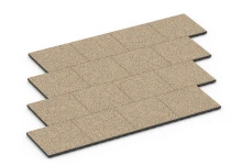 Loseta de caucho EPDM para parque infantil – 120 cm