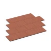 Typische Verlegung oder Einbausituation für den Artikel 6417 von WARCO - Loseta amortiguadora – 90 cm, Farbton Etna in der Abmessung 50 x 50 x 3 cm.