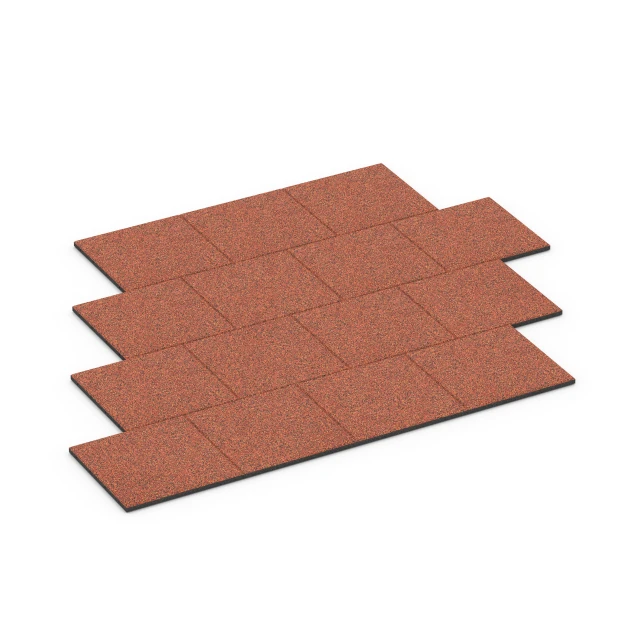 Typische Verlegung oder Einbausituation für den Artikel 6417 von WARCO - Loseta amortiguadora – 90 cm, Farbton Etna in der Abmessung 50 x 50 x 3 cm.