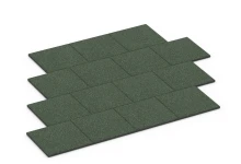 Losetas de caucho EPDM para parque infantil
