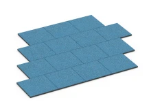 Losetas de caucho EPDM para parque infantil