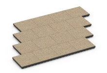 Loseta de caucho EPDM para parque infantil – 210 cm