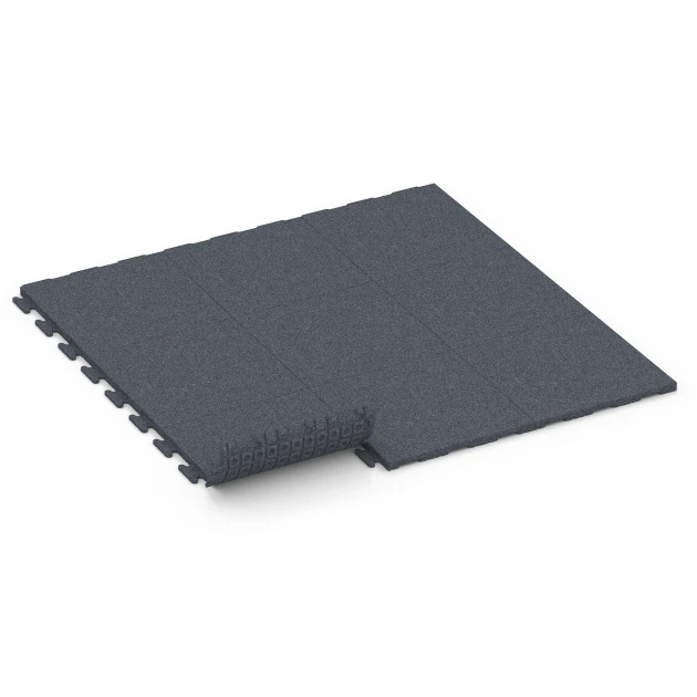 Typische Verlegung oder Einbausituation für den Artikel 7055 von WARCO - Loseta de caucho Linea, Farbton Gris pizarra in der Abmessung 50 x 50 x 3 cm | 0,25 m².