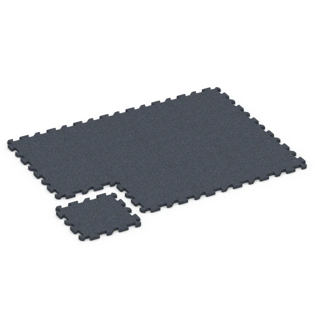 Typische Verlegung oder Einbausituation für den Artikel 6992 von WARCO - Losetas de caucho para gimnasio, Farbton Gris pizarra in der Abmessung 50 x 50 x 3 cm | 0,25 m².