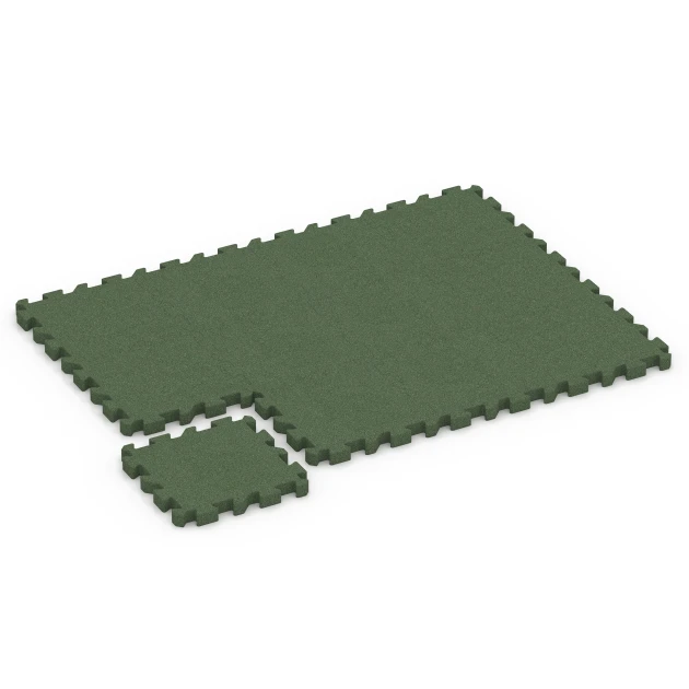 Typische Verlegung oder Einbausituation für den Artikel 6403 von WARCO - Loseta de caucho – 190 cm, Farbton Verde hierba in der Abmessung 50 x 50 x 5 cm | 0,25 m².