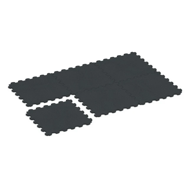Typische Verlegung oder Einbausituation für den Artikel 7085 von WARCO - Suelo interior para perros, Farbton Antracita in der Abmessung 102,5 x 102,5 x 2,2 cm | 1,05 m².