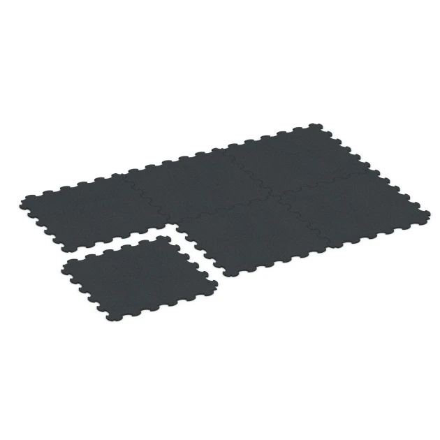 Typische Verlegung oder Einbausituation für den Artikel 6376 von WARCO - Esterilla Protectora Fitness, Farbton Antracita in der Abmessung 102,5 x 102,5 x 1,5 cm | 1,05 m².