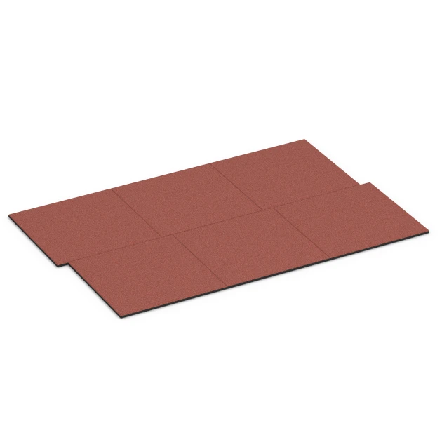 Typische Verlegung oder Einbausituation für den Artikel 6380 von WARCO - Loseta de caucho para cuadras, Farbton Rojo ladrillo in der Abmessung 100 x 100 x 3 cm | 1,00 m².