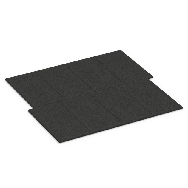 Typische Verlegung oder Einbausituation für den Artikel 6381 von WARCO - Loseta de caucho para cuadras, Farbton Antracita in der Abmessung 100 x 50 x 3 cm | 0,50 m².
