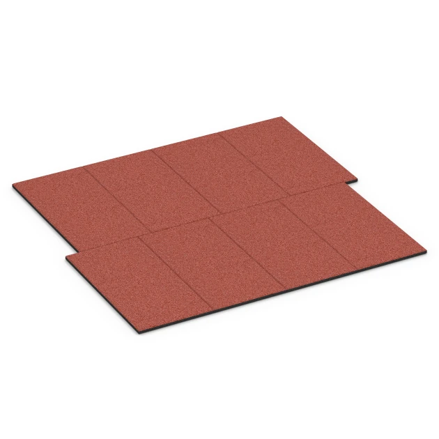 Typische Verlegung oder Einbausituation für den Artikel 6382 von WARCO - Loseta de caucho para cuadras, Farbton Rojo ladrillo in der Abmessung 100 x 50 x 3 cm | 0,50 m².