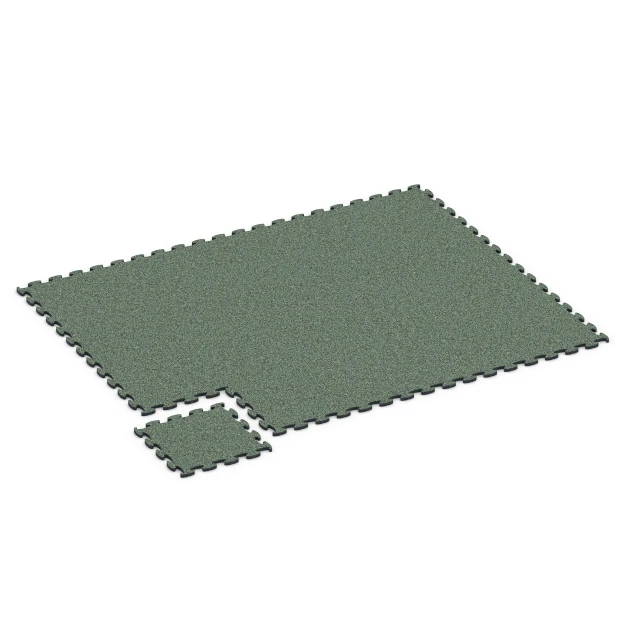 Typische Verlegung oder Einbausituation für den Artikel 6798 von WARCO - Pavimento agility canino, Farbton Césped inglés in der Abmessung 44,6 x 44,6 x 1,8 cm.