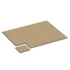 Typische Verlegung oder Einbausituation für den Artikel 6903 von WARCO - Pavimento agility canino indoor, Farbton Rattan in der Abmessung 44,6 x 44,6 x 1,8 cm.