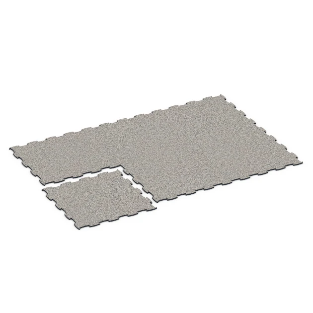 Typische Verlegung oder Einbausituation für den Artikel 6806 von WARCO - Pavimento agility canino, Farbton Granito gris in der Abmessung 97,1 x 97,1 × 1,8 cm.