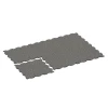Typische Verlegung oder Einbausituation für den Artikel 6868 von WARCO - Suelo Fitness Max, Farbton Granito gris oscuro in der Abmessung 97,1 x 97,1 × 1,8 cm.