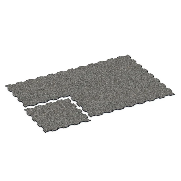 Typische Verlegung oder Einbausituation für den Artikel 6868 von WARCO - Suelo Fitness Max, Farbton Granito gris oscuro in der Abmessung 97,1 x 97,1 × 1,8 cm.