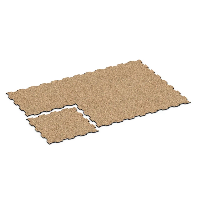 Typische Verlegung oder Einbausituation für den Artikel 6925 von WARCO - Baldosa ferial encajable, Farbton Terracota in der Abmessung 97,1 x 97,1 × 1,8 cm.