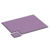 Typische Verlegung oder Einbausituation für den Artikel 6936 von WARCO - Loseta amortiguadora puzzle, Farbton Lavanda in der Abmessung 44,6 x 44,6 × 2,8 cm.