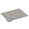 Typische Verlegung oder Einbausituation für den Artikel 6842 von WARCO - Fitness Active suelo, Farbton Granito gris in der Abmessung 44,6 x 44,6 × 2,8 cm.