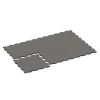 Typische Verlegung oder Einbausituation für den Artikel 6886 von WARCO - Suelo Fitness Max, Farbton Granito gris oscuro in der Abmessung 97,1 x 97,1 x 2,8 cm.