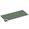Typische Verlegung oder Einbausituation für den Artikel 6771 von WARCO - Baldosa borde de piscina, Farbton Césped inglés in der Abmessung 28,9 x 28,9 x 1,8 cm.