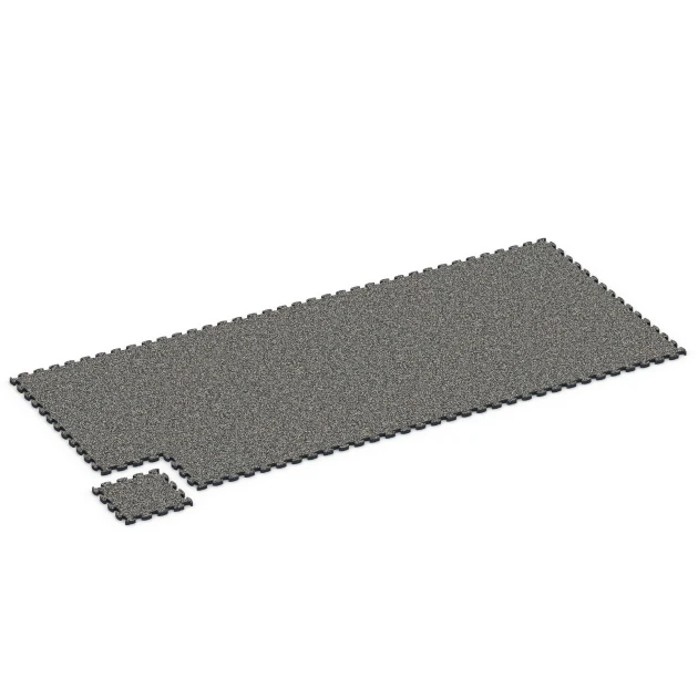 Typische Verlegung oder Einbausituation für den Artikel 6814 von WARCO - Loseta efecto piedra encajable, Farbton Granito gris oscuro in der Abmessung 28,9 x 28,9 x 1,8 cm.