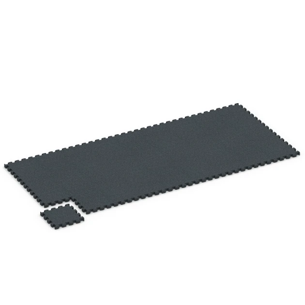 Typische Verlegung oder Einbausituation für den Artikel 6965 von WARCO - Fitness Premium suelo técnico, Farbton Antracita in der Abmessung 28,9 x 28,9 x 2,8 cm.