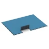 Typische Verlegung oder Einbausituation für den Artikel 7139 von WARCO - Suelo de gimnasio para exterior, Farbton Atlántico in der Abmessung 60 x 60 x 3 cm | 0,36 m².