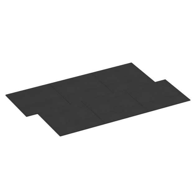 Typische Verlegung oder Einbausituation für den Artikel 7074 von WARCO - Fitness Performance Basic pavimento deportivo, Farbton Antracita in der Abmessung 100 x 100 x 2 cm | 1,00 m².