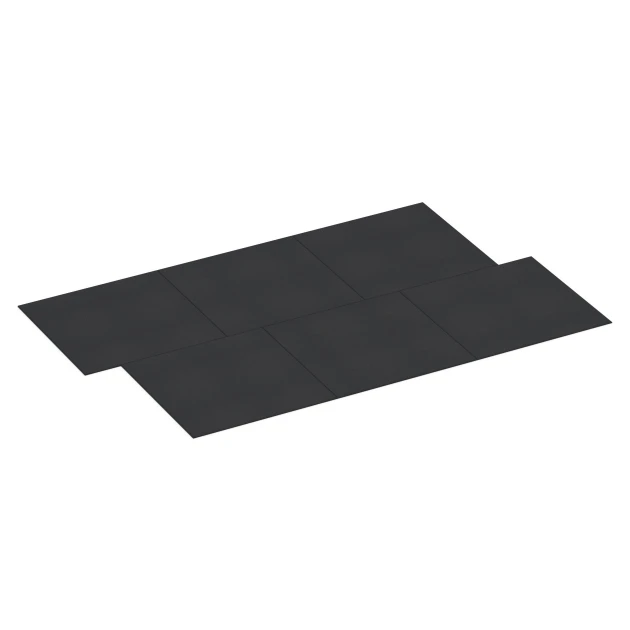 Typische Verlegung oder Einbausituation für den Artikel 7075 von WARCO - Fitness Performance Basic pavimento deportivo, Farbton Antracita in der Abmessung 100 x 100 x 1 cm | 1,00 m².